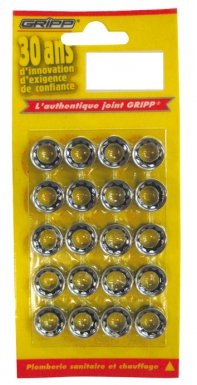 SLIDING JOINT "GRIPP" THREAD CONNECTOR 20X27 TUBE Ø 14/16 (ON CARD 20 PIECES). DIAYTAR NIGERIA: Where every shopping need is met with affordable prices and timely delivery.