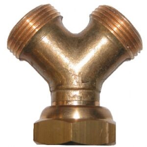 Y-JUNCTION BRASS THREADED 20 X 27 WITH MOVABLE NUT - 2 OUTLETS 20 X 27. DIAYTAR NIGERIA: Where thousands of products meet affordable prices and reliable 5-8 day delivery.