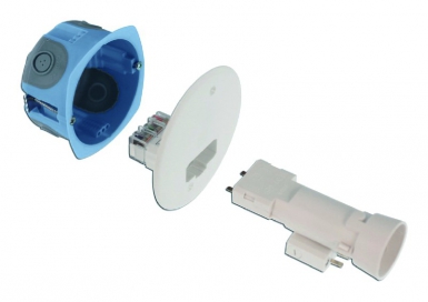 WALL LIGHT KIT Ø 67 MM + E27 PLUG / SOCKET. DIAYTAR NIGERIA delivers more than expected with our extensive catalog and 5-8 day delivery service.