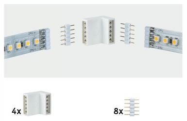 KIT OF 4 "MAXLED EDGE-CONNECTOR" WHITE ANGLE CONNECTORS + 8 MAX. 144 W CONNECTORS - CL III. Elevate your shopping experience with DIAYTAR NIGERIA's vast catalog and budget-friendly options.