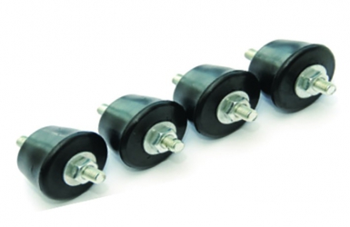 KIT OF 4 ANTI-VIBRATION MOUNTS + NUTS AND WASHERS 8 MM. DIAYTAR NIGERIA revolutionizes online shopping with competitive prices and reliable 5-8 day delivery.