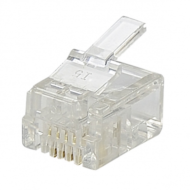 KIT OF 6 RJ11 CRIMP PLUGS. Your shopping needs fulfilled through DIAYTAR NIGERIA's extensive selection and nationwide delivery.