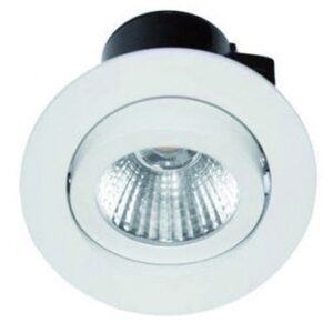 ROUND RECESSED LED KIT ADJUSTABLE 3000°K 600 LM 7W MATT WHITE. DIAYTAR NIGERIA: Where every search yields affordable results delivered promptly to your door.