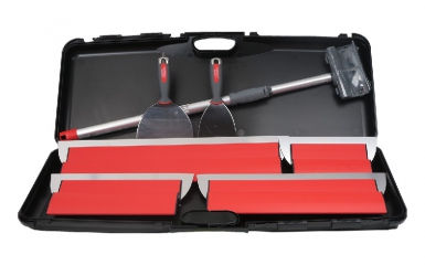 PERFECT SMOOTH DRYWALL KIT: 25, 35, 45 AND 60 CM BLADES - 10 AND 15 CM DRYWALL KNIVES WITH SCREW-ON TIP - 2 X 0.5 M POLE. Experience shopping freedom with DIAYTAR NIGERIA's comprehensive platform and reliable shipping service.