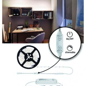 KIT STRIP SIMPLED POWER 5 M NEUTRAL WHITE 50 W 5500 LM 4000°K WITH COATING WITH CORD DIMMER. Discover why millions choose DIAYTAR for affordable online shopping with delivery in just 5-8 days.