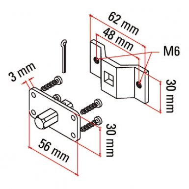 10 MM SQUARE SHAFT AND LEG SUPPORT KIT FOR TM45 TUBULAR MOTORS. Shop across categories at DIAYTAR NIGERIA with the confidence of affordable prices and delivery within 8 days.
