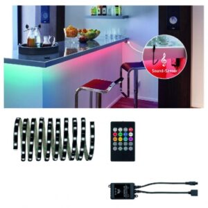 KIT YOURLED LIGHTS AND SOUND COMFORT 3 M RGB CHANGE MANAGED BY MUSIC 17.8 W 230/12 V. DIAYTAR NIGERIA transforms wishes into deliveries with our affordable and reliable e-commerce platform.