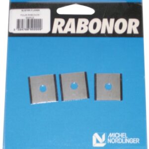 BLADES FOR RABONOR BLISTER OF 3. DIAYTAR NIGERIA: Connecting Nigerians with affordable products through our expansive e-commerce platform.