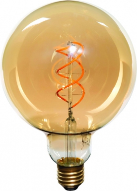 DECORATIVE LAMPS. LED FILAMENT LED GLOBE G125 5 W / 350 LM E27 2200° K - AMBER. DIAYTAR NIGERIA: Where convenience meets affordability with delivery across Nigeria in under 8 days.