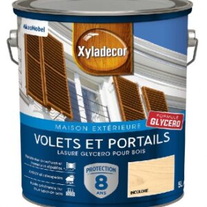 TRANSPARENT PROTECTIVE STAIN FOR EXTERIOR WOOD JOINERY OF ALL TYPES - COLORLESS SATIN - 5L. DIAYTAR NIGERIA: Where shopping is a pleasure with affordable prices and reliable delivery service.