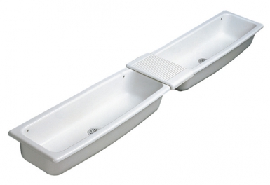 CONTOUR SINK-TROUGH 21 95 X 33 CM. Shop with confidence at DIAYTAR NIGERIA, enjoying competitive prices and delivery within 8 days.