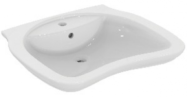 MATURA 2 SINK 65 X 55 CM - WITH OVERFLOW - SPECIALLY DESIGNED FOR PEOPLE WITH REDUCED MOBILITY. DIAYTAR NIGERIA brings the marketplace home to you with affordable prices and delivery in 5-8 days.