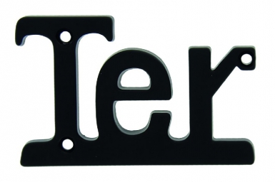 LETTER TER ZAMACK BLACK DIM. 160X70 MM. DIAYTAR NIGERIA: Redefining online shopping with unbeatable prices and consistent delivery times.