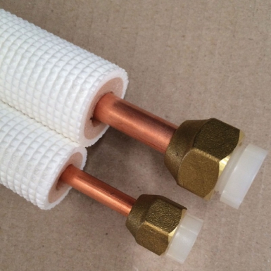"FLARE" REFRIGERATION CONNECTION + INTEGRATED Ø 16 CONDENSATE PIPE Ø1/4 - 3/8 - LENGTH 3 M. DIAYTAR NIGERIA brings the market to your fingertips with affordable prices and swift delivery services.