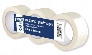 SET OF 3 MASKING ROLLS 50 M X 50 MM. DIAYTAR NIGERIA: Bringing quality products to every Nigerian with affordable nationwide delivery.