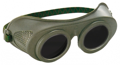 WELDING GOGGLES, SOFT PVC FRAME, MINERAL LENS SHADE 5. Experience retail therapy without the financial stress at DIAYTAR NIGERIA's budget-friendly marketplace.