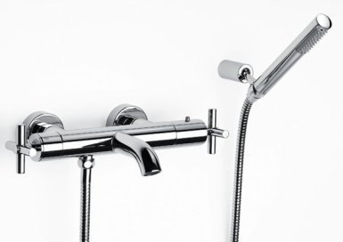 LOFT THERMOSTATIC WALL MOUNTED BATH-SHOWER MIXER WITH SHOWER - CHROME. Experience the power of choice with DIAYTAR NIGERIA's extensive catalog delivered within the week.