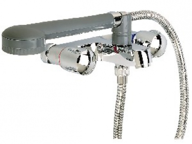 ULYSSE WALL-MOUNTED BATH-SHOWER MIXER - CHROME (WITH SHOWER HEAD AND HOSE). Shop with purpose at DIAYTAR NIGERIA, where diverse selection meets budget-friendly nationwide delivery.