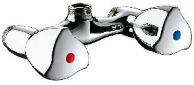 WALL-MOUNTED SHOWER MIXER D2481 - 100 MM CENTER DISTANCE - CHROME. DIAYTAR NIGERIA: Transforming online retail with affordable prices and consistent 5-8 day nationwide delivery.