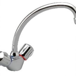 ULYSSE SINGLE HOLE SINK MIXER WITH SWIVEL TUBE SPOUT - CHROME. DIAYTAR NIGERIA: Where value shopping meets reliable 5-8 day delivery across the nation.