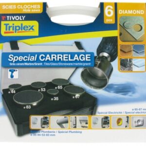 DIAMOND HOLE SAW CASE - Ø 35, 44, 53, 65, 67, 83 MM. DIAYTAR NIGERIA: Bringing quality products to every Nigerian home at prices everyone can afford.