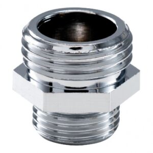DOUBLE MALE REDUCING NIPPLE CHROME PLATED BRASS - THREAD 15 X 21 / 12 X 17. Shop confidently with Nigeria's most trusted e-commerce platform, offering swift and affordable delivery.