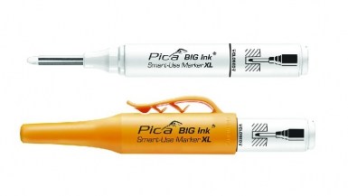 PICA BIG INK MARKER FOR DIFFICULT ACCESS - "TURN & RESUME" TIP - WHITE. DIAYTAR NIGERIA: Bringing quality products to every Nigerian with affordable nationwide delivery.