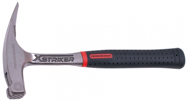 X STRIKER CARPENTER'S HAMMER - FORGED 1 PIECE - FULLY POLISHED - ELASTOMERIC HANDLE - PROFILED HEAD - MAGNET PISTOL. DIAYTAR NIGERIA brings the joy of affordable shopping to your fingertips with delivery in less than 8 days.