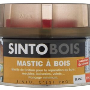 SINTOBOIS FIN WHITE WOOD PUTTY + HARDENER - 500 ML BOX. DIAYTAR NIGERIA delivers more than products - we deliver affordable shopping satisfaction nationwide.