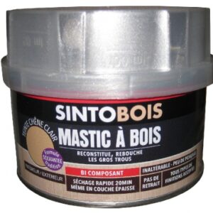 SINTOBOIS FIN WOOD MASTIC LIGHT OAK HARDENER - 170 ML BOX. DIAYTAR NIGERIA: Bringing the marketplace to every Nigerian with affordable prices and quick delivery.