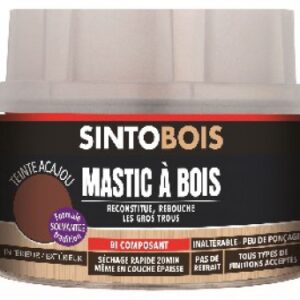 SINTOBOIS STANDARD MAHOGANY WOOD PUTTIER + HARDENER - 500 ML BOX - 550 G. DIAYTAR NIGERIA makes quality accessible to all with our affordable prices and quick delivery service.
