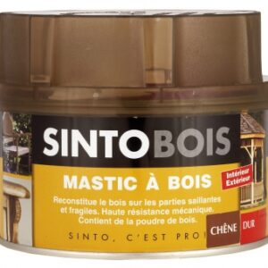 SINTOBOIS STANDARD OAK WOOD MASTIC + HARDENER - 500 ML BOX - 550 G. Experience retail therapy without the financial stress at DIAYTAR NIGERIA's budget-friendly marketplace.
