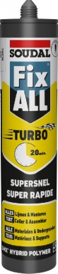 HYBRID POLYMER ADHESIVE MASTIC FIX ALL TURBO WHITE 290ML. Experience retail therapy without the financial stress at DIAYTAR NIGERIA's budget-friendly marketplace.