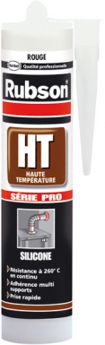 RUBSON HT MASTIC - HIGH TEMPERATURE - RED - 300 ML CARTRIDGE. DIAYTAR NIGERIA brings the marketplace to your home with budget-friendly prices and nationwide delivery.
