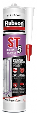 MASTIC RUBSON ST 5 - SANITAIRE - MULTI-USAGES - GRIS CLAIR - CART. 300 ML. Experience hassle-free shopping with DIAYTAR NIGERIA's user-friendly platform and prompt delivery service.