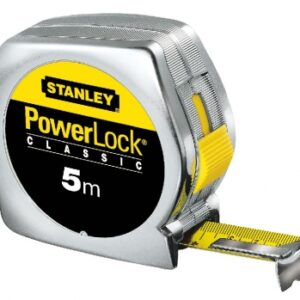 POWERLOCK CLASSIC LOCKING TAPE MEASURE, ABS, CHROME METAL, AUTO RETURN - 5M X 19MM. Discover endless possibilities with DIAYTAR NIGERIA's comprehensive catalog and budget-friendly delivery.