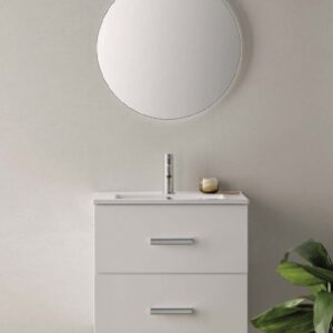 TIMBER LOW CABINET 80 CM (H 55 CM / D 46 CM) - 2 DRAWERS - WHITE. Experience shopping satisfaction with DIAYTAR NIGERIA's vast selection and nationwide delivery service.