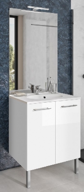 EKO'LINE 70 CM UNDER-COUNTER TOILET CABINET (H 85 CM / D 46 CM) - 2 DOORS - GLOSSY WHITE. Explore a world of choices with DIAYTAR NIGERIA's vast catalog and budget-friendly nationwide shipping.