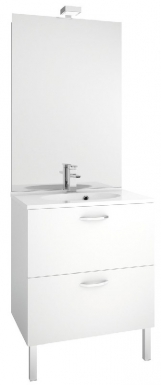 EKO'LINE 70 CM UNDER-COUNTER TOILET CABINET (H 85 CM / D 46 CM) - 2 DRAWERS - GLOSSY WHITE. Navigate through thousands of products at pocket-friendly prices with DIAYTAR NIGERIA's easy-to-use platform.