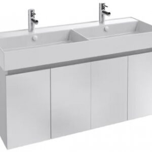 TOLBIAC UNDER-VANITY UNIT IN WHITE COLOR 120 CM - 4 SOFT-CLOSING DOORS - WEIGHT: 47.9 KG - DIMENSIONS: 456 X 520 X 1185 MM. Your digital marketplace solution, DIAYTAR NIGERIA delivers quality and value within the week.
