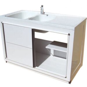 2-DOOR UNDER-SINK CABINET - WIDTH: 900 MM. Discover the perfect balance of selection and value with DIAYTAR NIGERIA's nationwide delivery service.