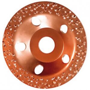CARBIDE GRINDING WHEEL - Ø 115 MM - DOME SURFACE - MEDIUM GRAIN - 22.2 MM BORE. DIAYTAR NIGERIA: Bringing quality products to every Nigerian home at prices everyone can afford.