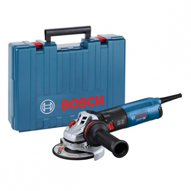 ANGULAR GRINDER GWS 14-125 S PROFESSIONAL IN CARRYING CASE WITH AUXILIARY HANDLE. Shop for less and receive more with DIAYTAR NIGERIA's expansive e-commerce platform and nationwide delivery.