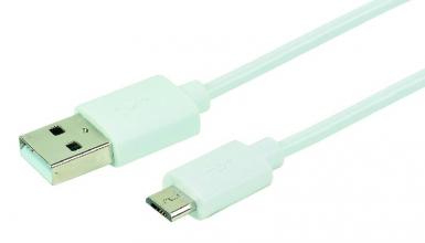MICRO USB MALE / USB A MALE COMPATIBLE SMART CHARGE (2.4A) SOCKETS AND WHITE PVC JACKET. Shop from thousands of products at DIAYTAR NIGERIA and enjoy budget-friendly nationwide delivery.
