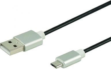 MICRO USB M / USB M - 2.4A - 1M (PRISES ALU). DIAYTAR NIGERIA brings the marketplace experience online with affordable and reliable delivery service.