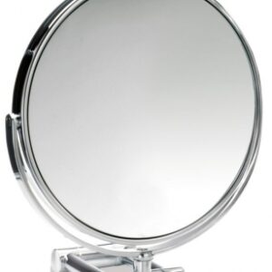 5X MAGNIFYING MIRROR TO TABLE - Ø 17 CM - CHROME. DIAYTAR NIGERIA: Making online shopping accessible with affordable prices and nationwide delivery service.