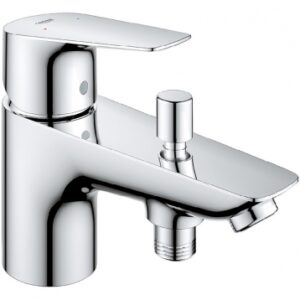 BAUEDGE SINGLE HOLE BATH-SHOWER MIXER - CHROME FINISH. DIAYTAR NIGERIA brings affordable shopping to every Nigerian home with delivery in just 5-8 days.
