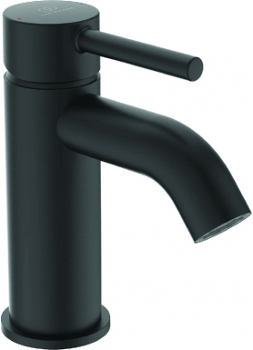 CERALINE MATT BLACK WASHBASIN MIXER - FIXED SPOUT. AERATOR WITH FLOW LIMITER. DIAYTAR NIGERIA makes luxury accessible with our affordable prices and dependable delivery service.