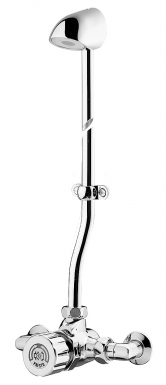 PRESTO ALPA SHOWER MIXER WITH HEAD AND TUBE - CHROME - 40 SEC. - Ø 16. Experience retail therapy without the financial stress at DIAYTAR NIGERIA's affordable e-commerce platform.