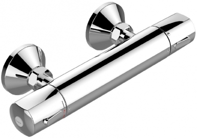 OLYOS WALL MOUNTED THERMOSTATIC SHOWER MIXER - CHROME. Shop with ease at DIAYTAR NIGERIA, Nigeria's premier e-commerce platform offering budget-friendly shipping.